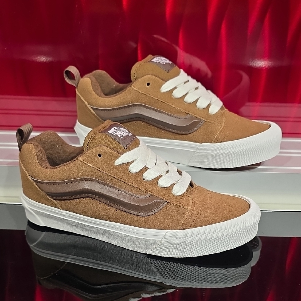 Vans Knu Skool Suede Brown Men’s 6.0 Women’s 7.5 Brand New With Box